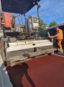 Potin Tp Travaux Publics A Baguer Pican 35 Enrobe Rouge 3